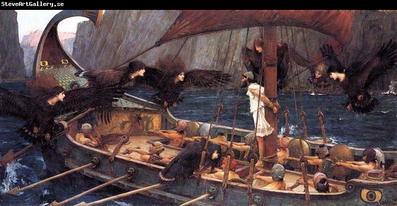 John William Waterhouse Ulysses and the Sirens